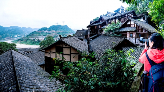 太平古镇风光