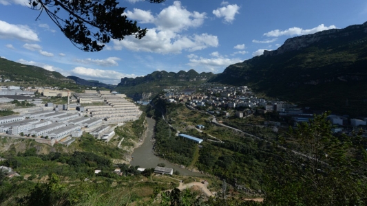二郎镇全景